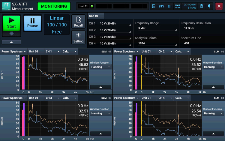 SA-A1四通道振動分析儀