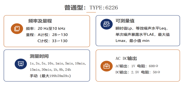 日本ACO6226噪音計